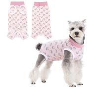 Dog Recovery Suit - Comfortable Surgery Recovery Suit for Dogs After Surgery, Soft Bodysuit for Spay & Neuter, Licking Prevention, Flexible Design, for Small and Medium Dogs(Pink Chick,2XL)