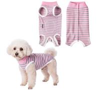 Dog Recovery Suit, Dog Surgery Recovery Suit for Small Dogs, Post Surgery with Adjustable Straps, Soft and Breathable Fabric for Comfortable Healing