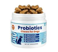 Dog Relief Chews, Gut Support Tablets, Stomach Chew with Abdominal Comfort, Pets Tablets with Digestive Aid, Pet Health Supplements, Chews for Immune Gut Stomach Daily Travel Multi Pet Household Use