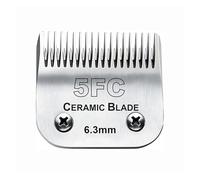 Dog Replacement Ceramic Blade ，Compatible For Andis/Compatible For Oster， A5 A6, Golden A5, Turbo A5, Power Max, PowerPro Ultra/KM Series Clippers(5fc)