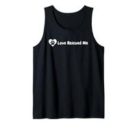 Dog Rescue Love Rescued Me Tank Top