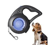 Dog Retractable Lead - 16 Ft Night Walking Rope,Medium Large Breed Guide Rope with Brake for Running Outside Yard Beach Camping Walking