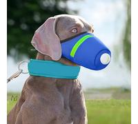 Dog Reusable Breathable Dog Air Filter Adjustable Dog Face Dog Dog Respirator Muzzle For Large Dog And Small Dog Accessories for Dogs (E, One Size)