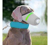 Dog Reusable Breathable Dog Air Filter Adjustable Dog Face Dog Dog Respirator Muzzle For Large Dog And Small Dog Accessories for Dogs (A, One Size)