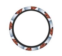 Dog Rhodesian Ridgeback,15 Inch Universal Car Steering Wheel Cover Elastic Non-slip Steering Wheel Protector