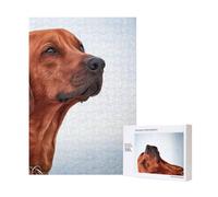 Dog Rhodesian Ridgeback,300 Pieces Wooden Jigsaw Family Game Jigsaw Puzzles for Adults Teens