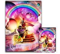 Dog Riding Tiger JigsawPuzzle 1000 Pieces for Adults Challenging Puzzles Challenging DIY Brain Teaser for Teenagers 50x75CM/19.68x29.52inch