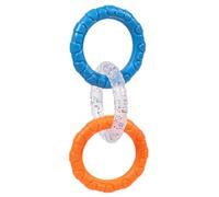 Dog Ring Toy, Dog Tug Toy, Tug of War Toy for | Tough Puller Toy for Interactive Pet Supplies, Heavy Duty Ferrule