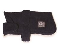 Danish Design Navy Blue Ultra Absorbent Adjustable Drying Toweling Robe 20 Inch/50 cm