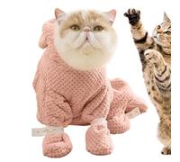 Dog Robes For After Bath - Coral Fleece Full Wrap Dog Robes With Foot Strap Zipper Design,Cat Apparel & Accessories For Small Pet, Birthdays, Anniversaries