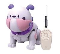 Dog Robot,Interactive Puppy Toy with Music & Light - English Educational Toy - for Boys Girls Adults Birthday Christmas Easter Home Boredom Relief