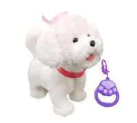 Dog Robot - Realistic Stuffed Pet - Touch Sensing Interactive Design | Smart Realistic Stuffed Pet | Interactive Toy | Touch Sensing Pup | Robot Dog That Acts Like Real With Voice Mimic For Kids