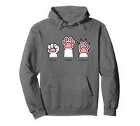 Dog Rock Paper Scissors Paw Funny Pullover Hoodie