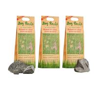 Dog Rocks for Urine Burning Grass - 200g Each - Natural Pet Rock to Help Maintain Green Lawn - Grass Savers for Dog Urine - 6 Month Supply for Use in Water Bowls or Yard (Pack of 3)