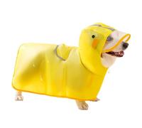 Dog Roots, Rain Dog Jacket, Puppy Rain Jacket Poncho - Adjustable Waterproof Dog Hood for Small and Medium Breeds for Outdoor Walking.