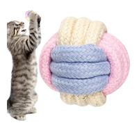 Dog Rope Ball, Dog Rope Ball Toy | Cotton Balls Chewers | Chew Cotton Balls for Chewers, Rope Toys with Knots for Dogs, Thu
