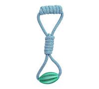 Dog Rope Ball Toy Pet Teeth Cleaning Toys, Dog Ball Rope Toys for Large Breed,Food Leakage Design Food Dispenser String, Pet Chew Supplies For Medium And Small Puppy Training
