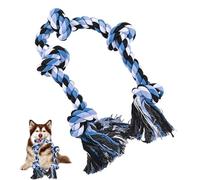 Dog Rope | Hard Chew Toy, Interactive Puppy Tug of War The Cotton for Medium and Large Breeds Toy - Interactive
