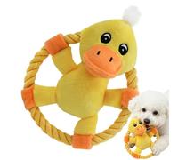 Dog Rope Toy Animal Shape Teething - Game with Squeaker of War Dog Toy