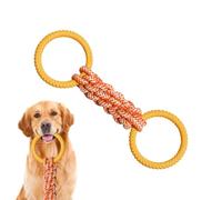 Dog Rope Toy,Tug of War Puppy Toys - Puppy Teeth Grinding Supplies for Playtime Trainers Indoor Outdoor Activities Living Room Backyard Garden Patio Lawn Apartment Yard Bedroom