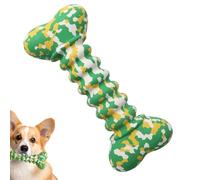 Dog Rubber Bone Chew Toys - Dog Squeaky Bone Chew Toy | Soft Rubber Bone Dog Toy | Rubber Bone Shaped Balls | Dog Chew Toy | Aggressive Chewers Large Breed | Toothbrush For Big Medium Dogs Teeth Clean