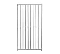 Dog Run Panels Galvanised Steel Kennel Pen 8cm Bar Spacing 1.84m x 1m