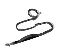 Dog Running Traction Belt 6 In 1 Multi-functional Large Dog Walking Running Accompanying Belt Hands Free Pet Supplies(Black)