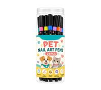 Dog Safe Nail Pens - 2.48x7.09 inches Quick Dry Pet Nail Paint Set