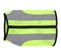 Dog Safety Vest, Dog Vest Reflective Dog Vest High Visibility Safety Vest for Small Medium Large Dogs Pet Night Safety Clothing Glowing Jacket for Walking, Jogging or Training (S)