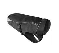 Kurgo North Country Dog Coat, Cold Weather Dog Jacket, Water-Resistant, Fleece-Lined, Includes LED light, Small-Black