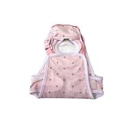 Dog Sanitary Pants Adjustable Diapers Pet Menstrual Pantie for Comfortable Leak-Proof Physiological Care Pink L