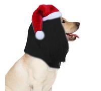 Dog Santa Hat | Cute Dog Christmas Hat,Pet Costume for Holiday Outfit Youth Winter Party Children Family Girls Boys Kids Teens Girlfriend Night Days