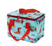 Dog sausage cooler bag for kids Rex London Bleu 12x21x16 cm