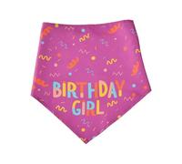 Dog Scarf, Bandana Hat Birthday Dog Toy, Soft Bone Triangle Scarf Adjustable Spring Puppy Running