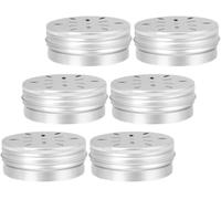 Dog Scent Training Cases 6Pcs 80ml with Metal Lids, Odor Detection Containers for Working Dogs, Agility Search Training Tools