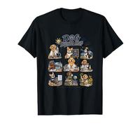 Dog Science Club Curious Minds Stay Pawsitive Value Graphic T-Shirt