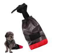 Dog Scooter for Back Legs | Paralyzed Cat Drag Bag - Flexible Shoulder Strap Reusable Carrier for Outdoor Indoor Vet Visit Puppy Kitten Large Medium Small Breed Walk