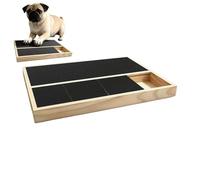 Dog Scratch Board Interactive Grinder Pad with Treat Box