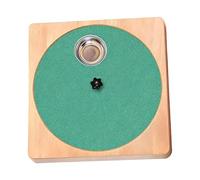 Dog Scratch Pad For Nails - Interactive Wooden File Board | 11.8 Inches Slow Feeder Enrichment Mat | Stress Free Claw Trimmer For Large Breeds, Treat Box, Enhances Well-Being And Mindful Eating