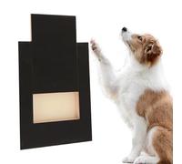 Dog Scratch Pad for Nails, Wooden Dog Nail File Board, Multifunctional Scratching Boards with Built-in Snack Box Sandpaper, Pull-out Puppy Nail Grinding Pad, Sturdy Cat Paws Scratching Toy