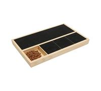 Dog Scratch Pad Grooming Grinder Pad with Treat Box