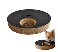 Dog Scratching Board for Nails,with Circulating Wooden Reward Tray - Adjustable Dog Nail Scratching Pad - for Paw Care and Claw Wonder Keeping