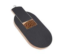 Dog Scratching Board | Wooden Scraper Toy with Treats Box | Dog Nail Scraper - for Anti-Boredom Play Home Enrichment Animal Mat Cognitive Stimulation