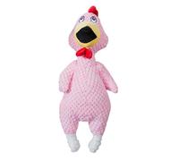 Dog Screaming Chicken Toy - Interactive Squeeze Toy With Loud Squeaker For Dogs | Hilarious Pet Chew Toy For Training And Play, Durable Rubber Chicken For Puppies, Medium, And Large Breed Dogs