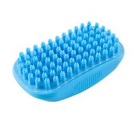 Dog Scrubber for Bath, Cat Grooming Brush with Rubber Bristles, Soothing Massage Curry Comb, Pet Shedding & Brushing Tool for Dogs and Cats