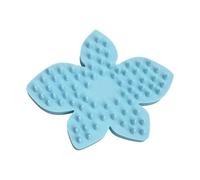 Dog Scrubber Soft Hair 11.2cm Pet Comb Massage Rubber Hair Removal For Grooming Puppies Bathroom Bath