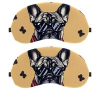 Dog Seamless Pattern French Bulldog Dutch Velvet Sleep Shade