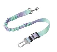 Dog Seat Belt,Adjustable Dog Car Seatbelts for Vehicle - Retractable Shockproof Vest Harness Elastic Buffer Nylon Pet Supplies for Travel Vehicle Road Trips