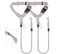 Dog Seat Belt for Car,Chew Proof Dog Car Seat Belt,2 in 1 Car Harness for Dogs Safety Seat Belt,Heavy Duty Pet Seat Belt for Medium Large Dogs Chewer