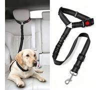 Dog Seat Belts for Cars Uk for Ford Capri 2024-2025, Dog Car Harness Lead with Elastic Bungee Buffer Strap Restraint, Duty Pet Safety Leash
